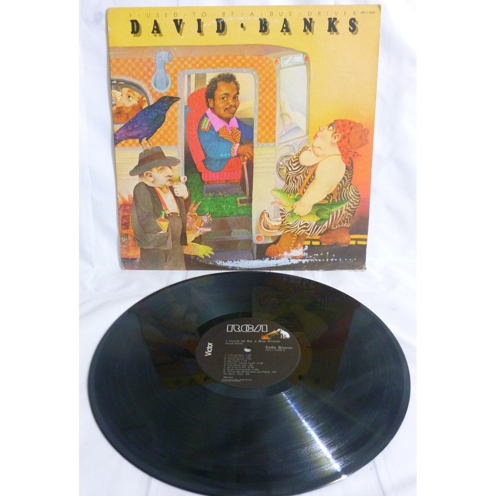 David Banks - I Used To Be A Bus Driver - Vinyl LP - APL1-1828 - Stand Up Comedy